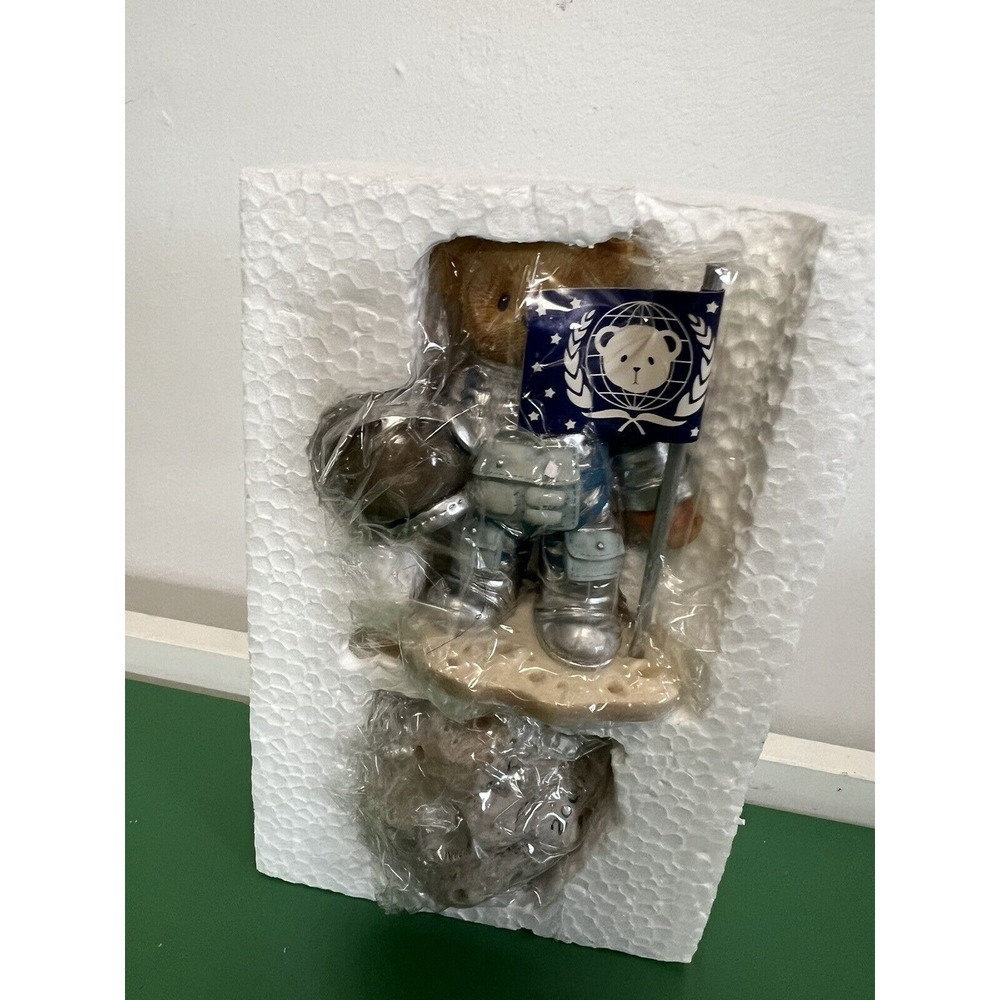 Cherished Teddies Neil Astronaut Figurine One Small Step For Love 1999 601659E